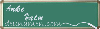 Anke Halm Visitenkarte